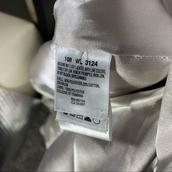 𝅺columbia Byron Bay Sportwear Beige Rain Jacket Ajustable Waist Zippered Coat - Picture 10 of 15